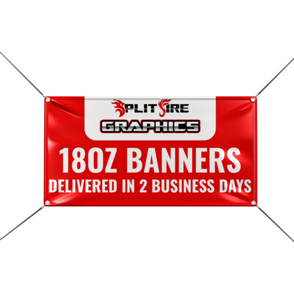 18oz Banner