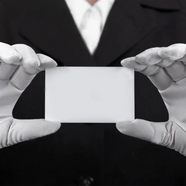 Soft Touch Suede Business Cards - Image 2