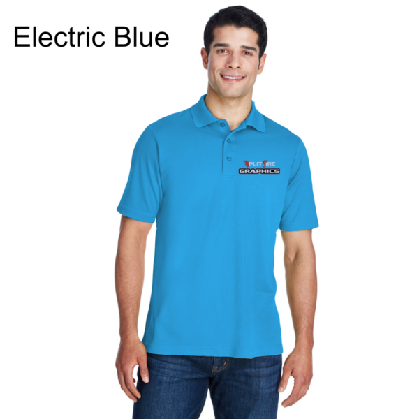 Short Sleeve Embroidered Polos - Image 3