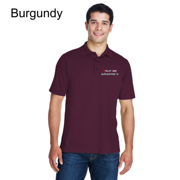 Short Sleeve Embroidered Polos - Image 4