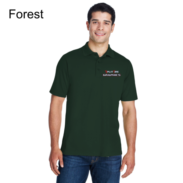 Short Sleeve Embroidered Polos - Image 5