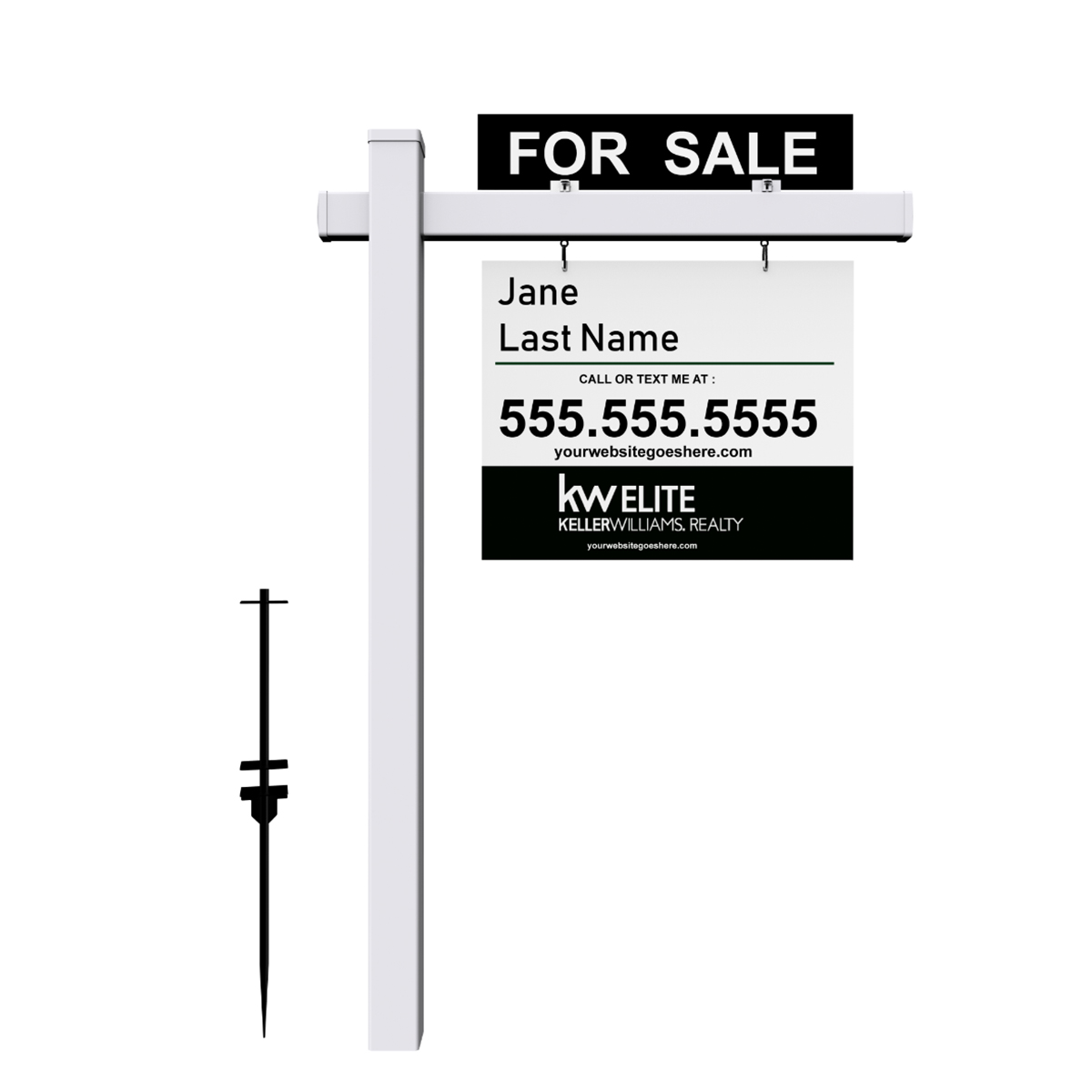 Real estate yard sign print shop modesto