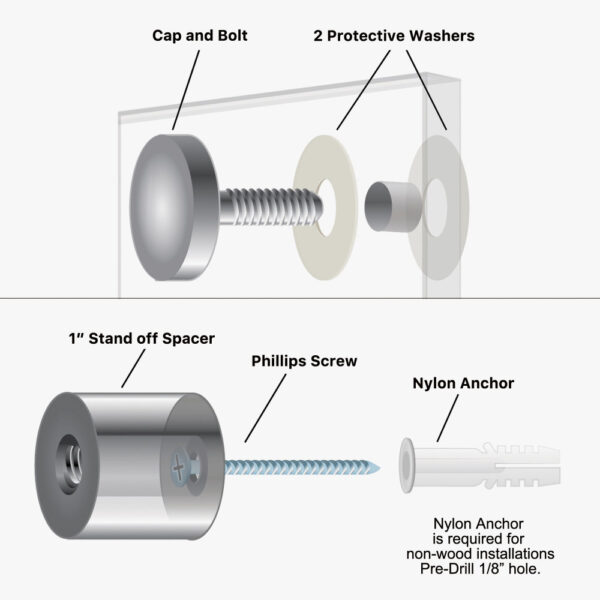 Aluminum Standoffs (4 Pack) - Image 3