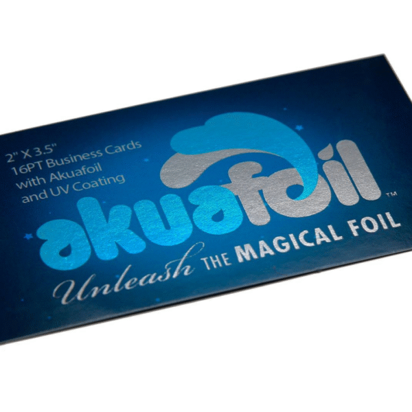 Akuafoil Business Cards