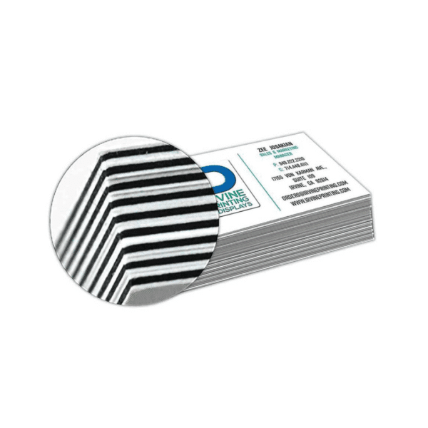 Black Edge Business Cards Modesto